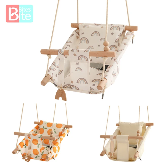 1PCS Baby Canvas Lounge Chair Swing Children's Kindergarten Toy Outdoor Play Facilities Rocking Chair Toys Rocker For Children 1