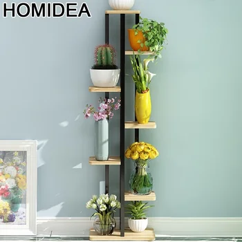 

Repisa Para Plantas Indoor Suporte Flores Table Garden Shelves For Plant Terraza Balcony Shelf Outdoor Dekoration Flower Stand