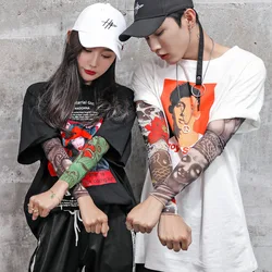 wholesale 2PCS arm warmers Cycling Sleeves manga tattoo sleeve Printed UV Protection MTB Bike Bicycle Arm Protection Ridding