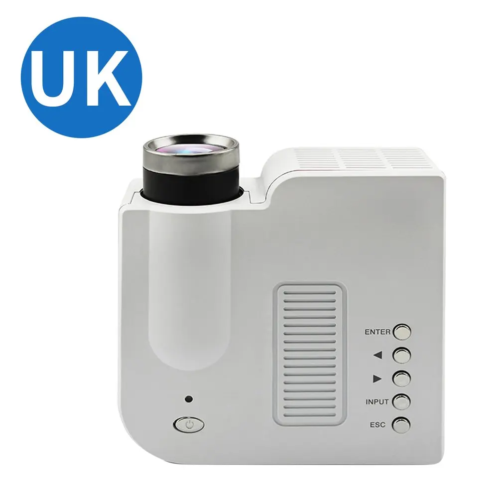 UK Plus Uc28+ проектор домашний светодиодный мини микро Hd проектор подключение U диск компьютер мини проектор разрешение 320*240