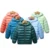 Детская Зимняя Куртка Ultra Light Down Baby Girls Куртки Детские с капюшоном Верхняя Одежда Для мальчиков Snowsuit Пальто Детская Одежда 2-8 Лет