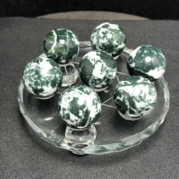 

Natural qinghai crystal seven star array crystal ball, reiki meditation crystal decorated chakra healing crystal set