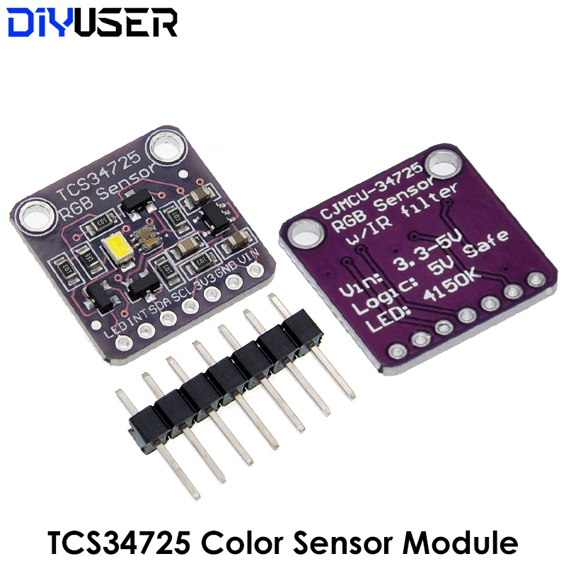 CJMCU-34725 TCS34725 цветной датчик RGB модуль макетной платы | Электронные компоненты и