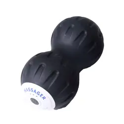Электрический Вибрационный Массажный мяч с арахисовым покрытием для тренажерного зала, расслабляющие упражнения, Пилатес, Йога