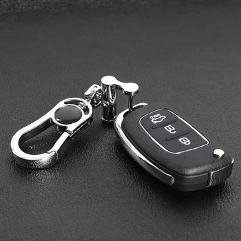 

1PCS Car Styling Accessories Key Ring Keychain For Hyundai solaris accent i30 ix35 elantra gt santa fe tucson getz i20 sonata