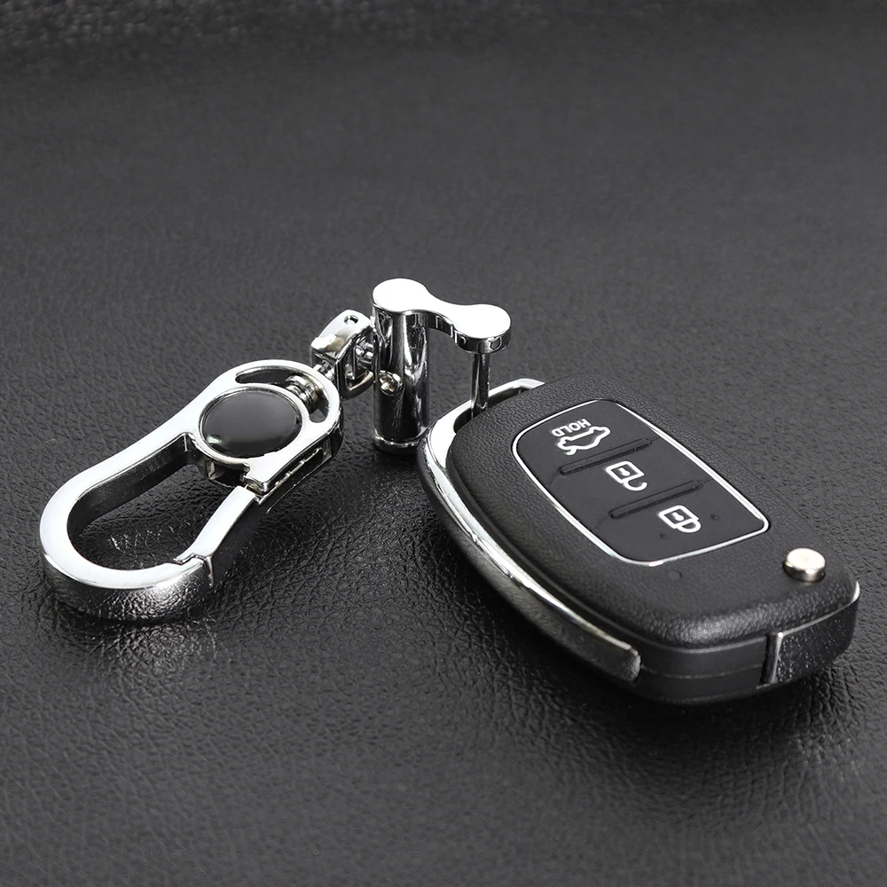 

1PCS Car Styling Key Ring Keychain Accessories For Hyundai i30 ix35 solaris accent elantra gt santa fe tucson getz i20 sonata