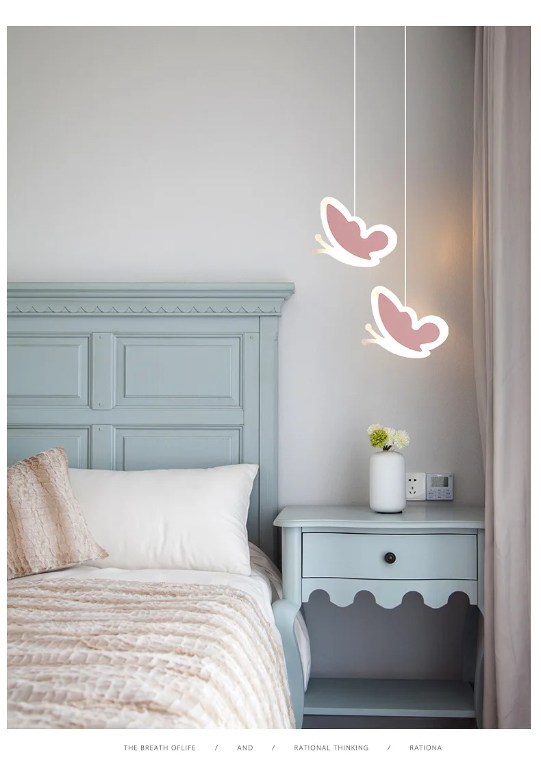 Люстра креативная в скандинавском стиле Милая Красная Лампа форме сердца для