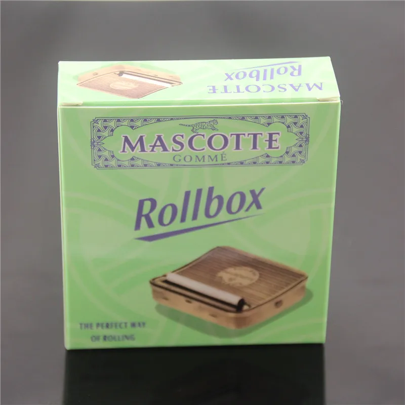 

Rollbox Rolling Box Case Manual Cigarette Smoker Manual Smoker Stainless Steel Cigarette Maker Smoking Accessories