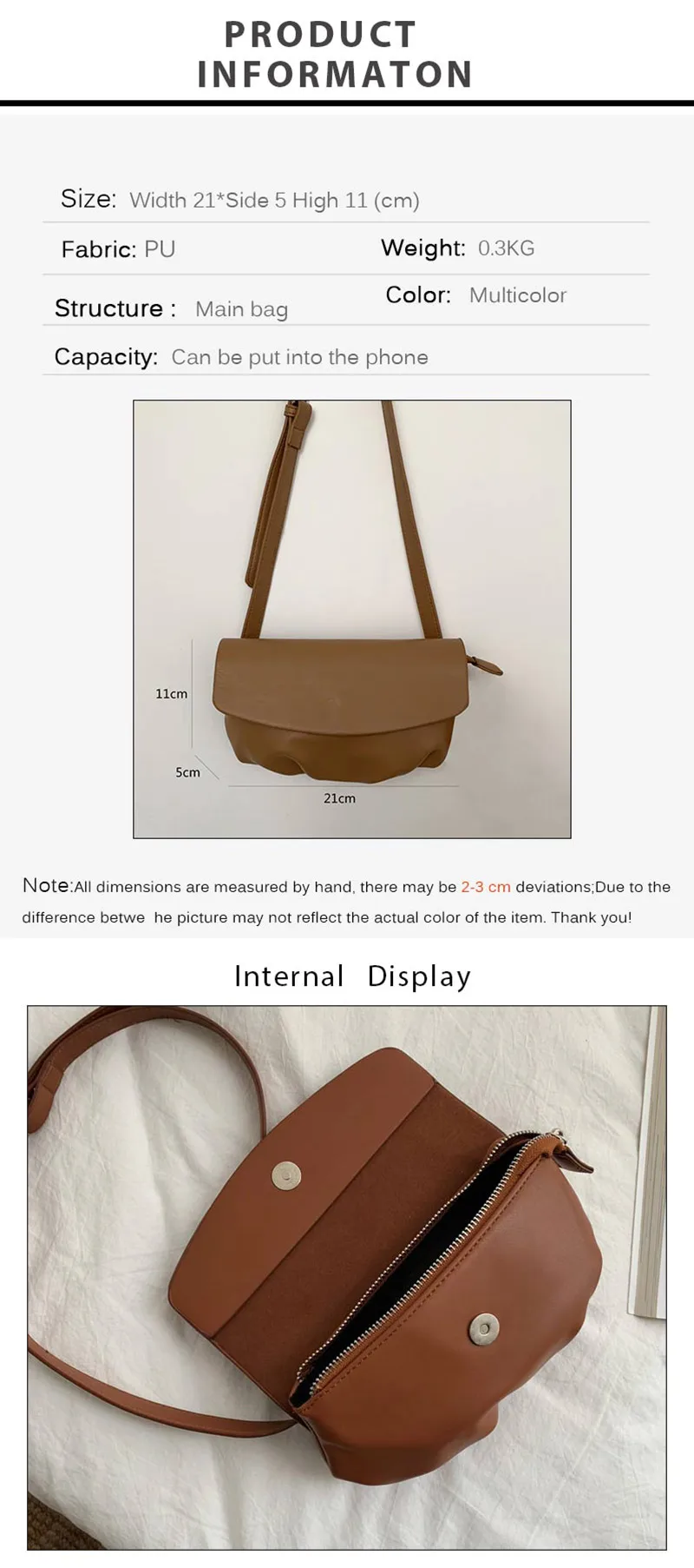 New Cloud Bags for Women Solid Hasp Messenger Bag Female Fashion Designer Clutch Phone Coin Pouch Leisure Small Waist Bag
