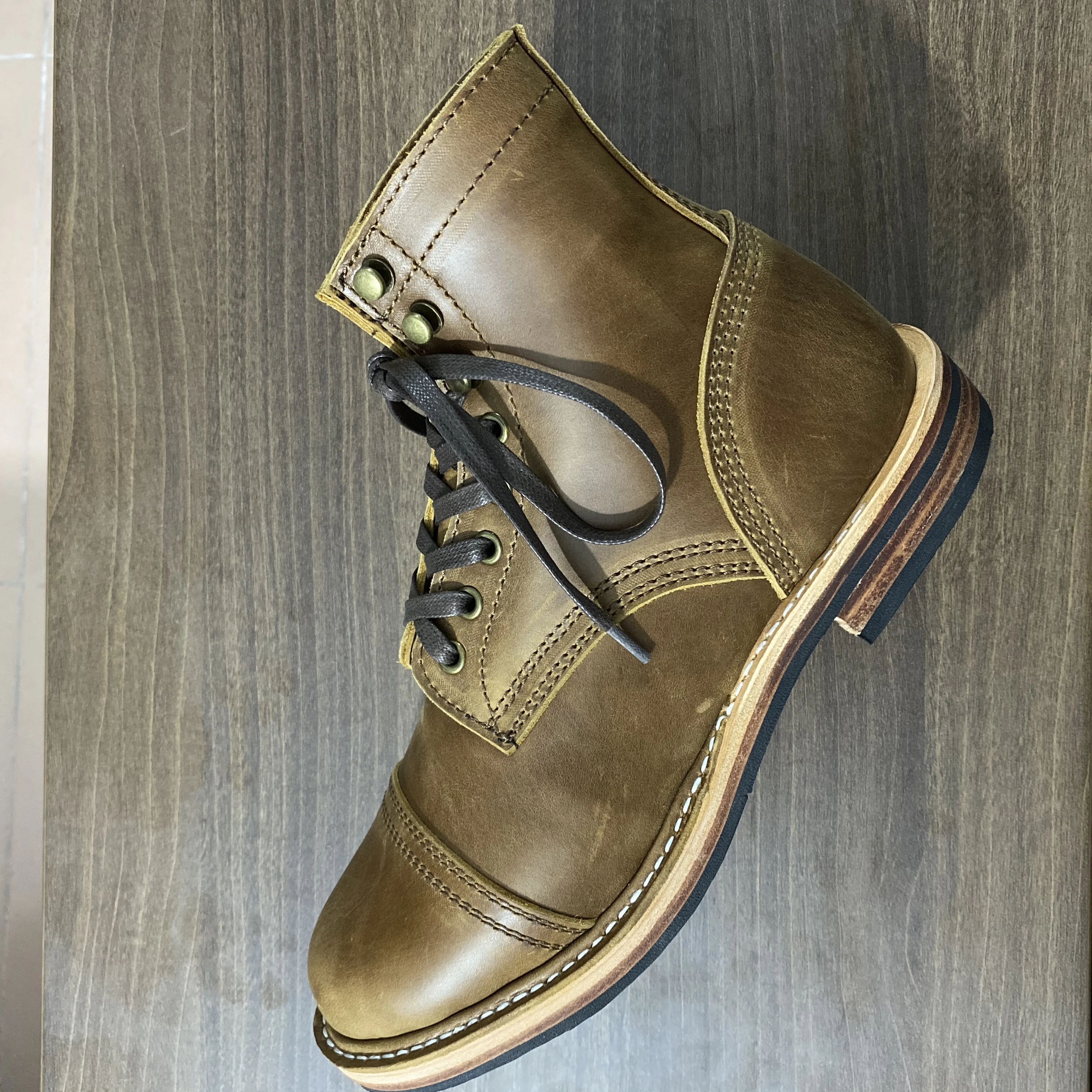 Handmade Italian Cowhide Genuine Cow Leather Stylish Durable Boot LL556 leather boots,mens leather boots,motorcycle leather boots