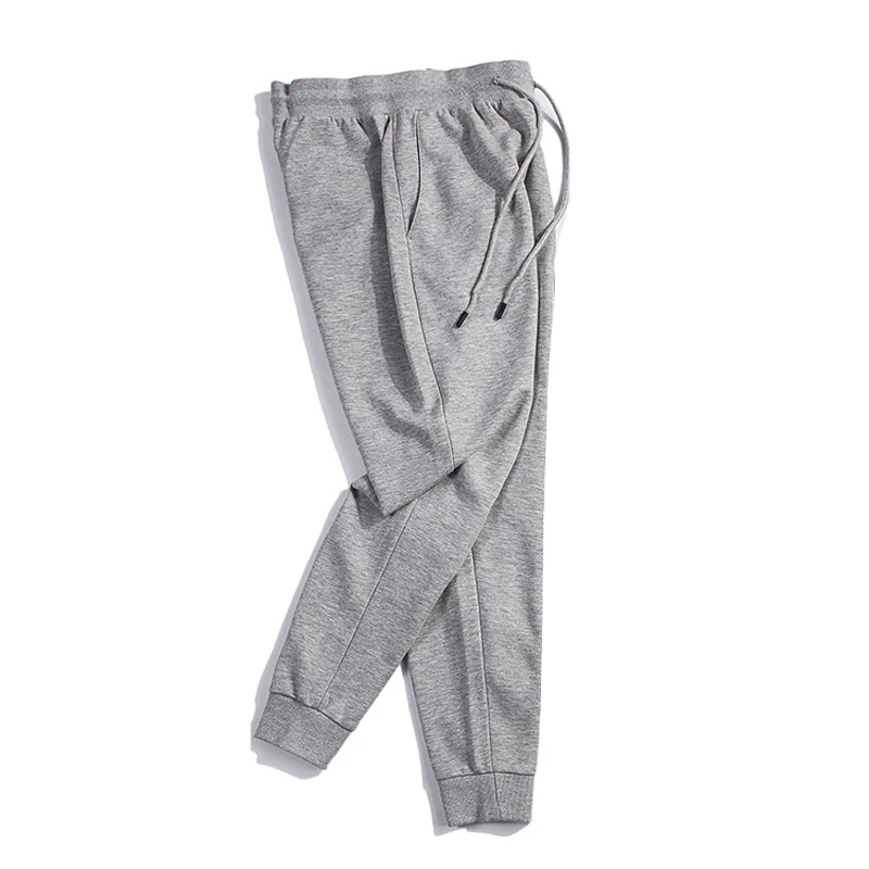 grey track pants 2020 new arrival fashion god sweatpants towel embroidery popular logo leisure hot loose cotton elastic waist full length pants old navy sweatpants