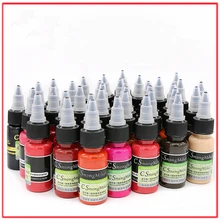 Профессиональный 1/2 унции Пигмент чернил татуировки для перманентного макияжа легко носить бровей подводка для глаз боди-арт краски татуировки Искусство Красота Инструменты