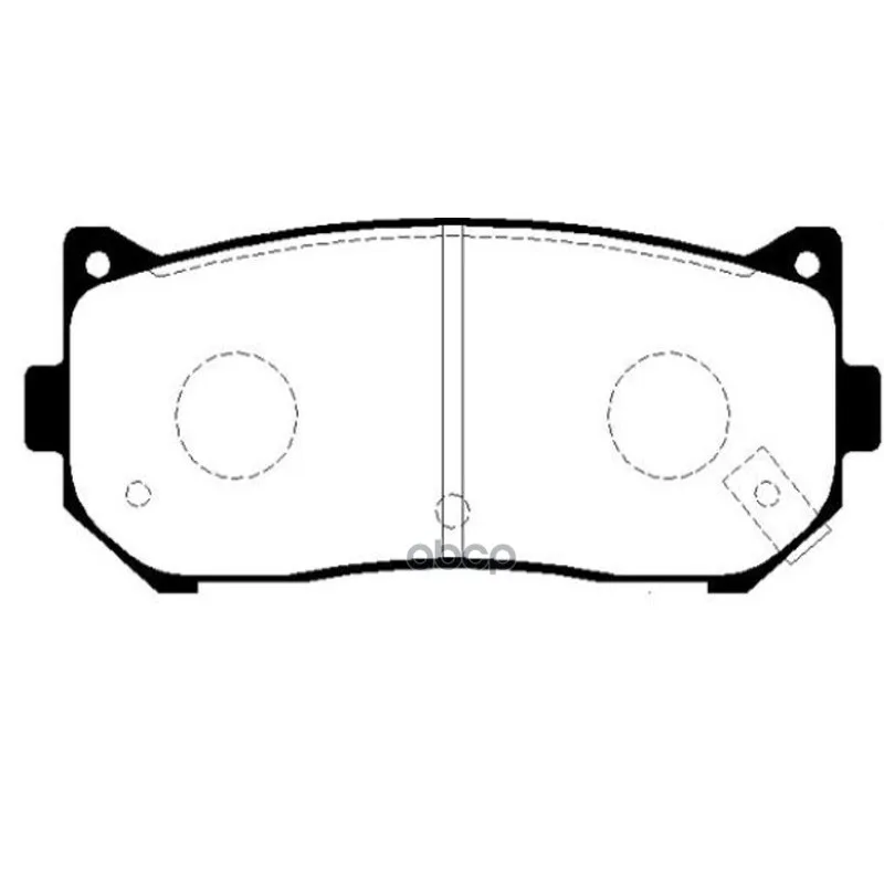 Колодки Тормозные Дисковые Задние Kia Shuma 98/Clarus 1.5i-2.0i С Abs 96-00 Ckkk-10 Ctr арт. CKKK-10