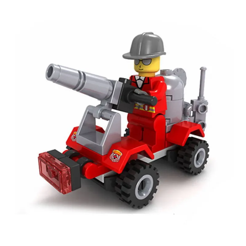 11206 City Police Patrol Car Model Figure Blocks Educational Construction Building Bricks Toys For Children Christmas Gift 15