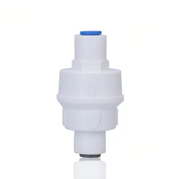 

1/4" OD Tube RO Water Quick Connector Regulator Pressure Reducing Valve Water Hammer Eliminator Tight Junction PE Pipe Fitting