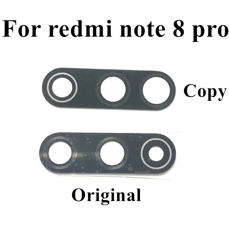 Оригинал для Xiaomi Redmi note 8 pro note8pro задняя камера стеклянная крышка объектива с