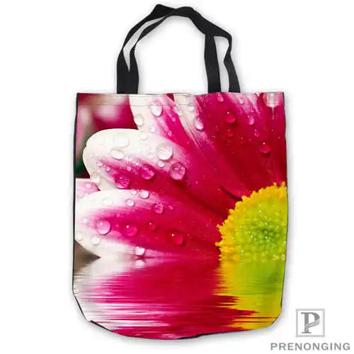 

Custom Canvas abstract-colorful-flowers ToteBags Hand Bags Shopping Bag Casual Beach HandBags Foldable 180713-08-134