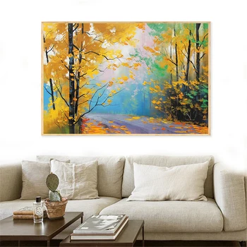 

Lighthouses Abstract Oil Painting Canvas Prints Mountain Landscape Posters and Prints Wall Decor Lamplight Nature NoFrame