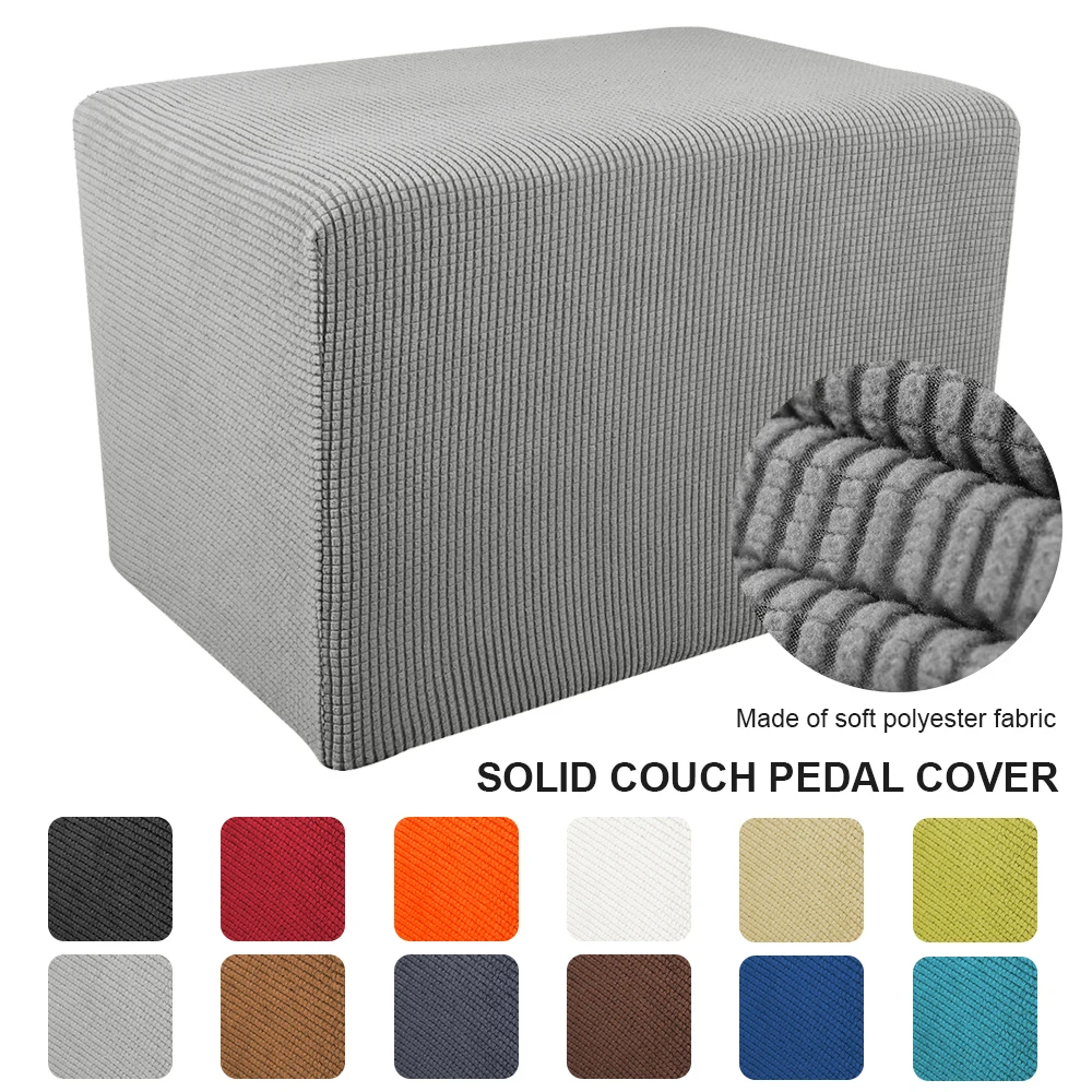 

Ottoman cover Sofa Cover Seat Footstools Foot Rest Stool Covers Pouffe Footrest Furniture Beanbag Cover No filling