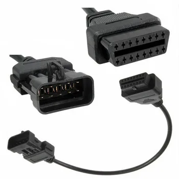 

1pc Diagnostic Cable Adapter Scanner Black Accessories For Opel/Vauxhall