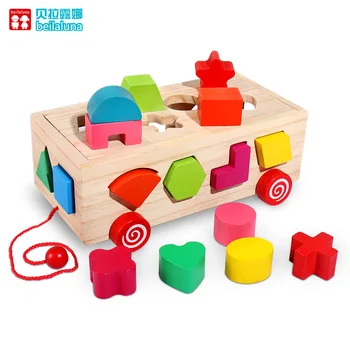

Mathematical Knowledge Classification Cognitive Matching Kids Montessori Early Educational Learn Toy Wood Box Gifts for Children