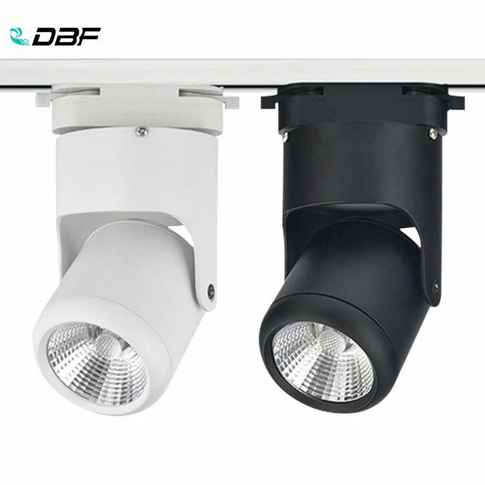 

[DBF]Angle Adjustable Dimmable Rail Track Fixture COB 20W 15W 10W 7W Rail Spotlight LED Track Light Guide Rail Track Lightings