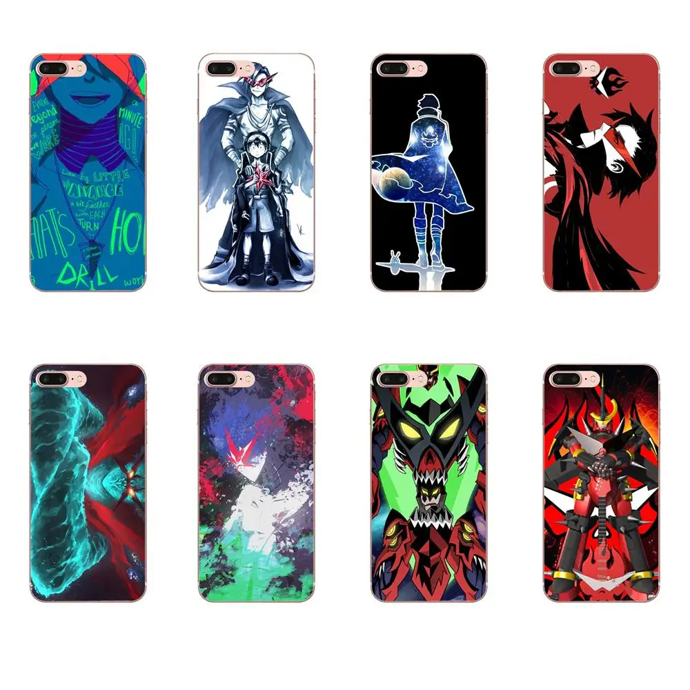 Новинка аниме Tengen Toppa finren Lagann для Huawei Honor 5C 5X 6A 6X 7 7A 7X 8 8A 8S 8X 9 10 30 Lite Pro Y6 II Y7 Y9 Prime 2019 |