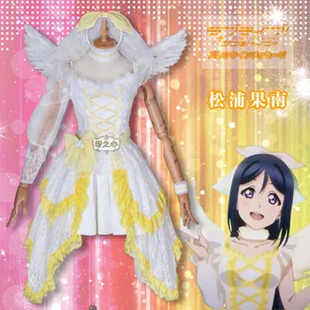 

2019 Anime clothing Love live sunshine aqours Kanan Matsuura sixth anniversary concert Next SPARKLING!! Cosplay Costume wing A