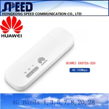 2021 New Arrival odblokowany Huawei E8372h-320 4G USB WiFi Dongle E8372 modem Huawei logo tanie tanio CN (pochodzenie) E3276s-920 4G Karty wireless 10 100 mbps