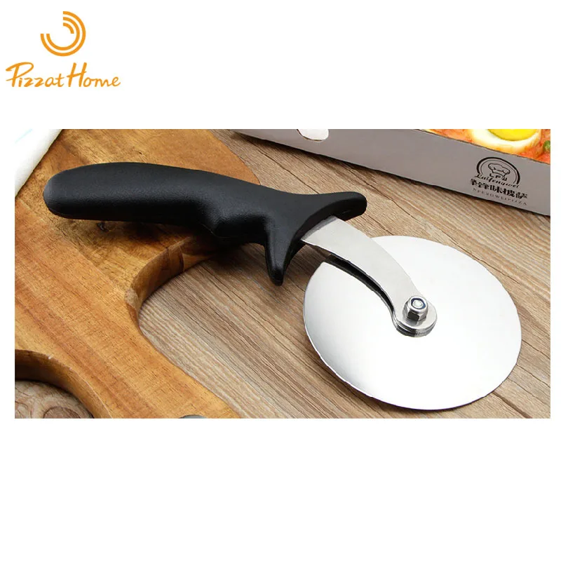 Stainless Steel Pizza Cutter Pizza Knife Smooth Rotating Slicer Wheel Round Knife Pasta Cutter Baking Tools PizzAtHome pizza cutter pizza knife pizza roller