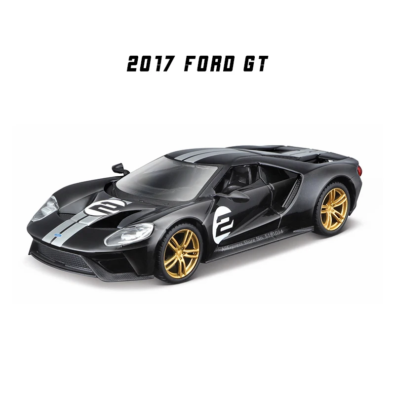 Bburago 1:32 2021 Ford GT 2017 2018 Belt Acrylic Display Box Alloy Car Model Mold Toy Car Kids Toys for Kids Gift Boys Toys 3d printer parts 10pcs 3d model manual mold double sided polishing rod sandpaper polishing tool for ender 3 sapphire pro blue