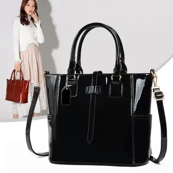 

Fashion Women's Bag Crossbody Handbags Chain Messenger-Bag Solid Color Retro Simple Style Wide Master Portable New-Fashion