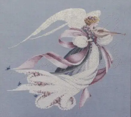 CS-3059 Cross Stitch Kit Angel of Spring Fairy Goddess with Violin