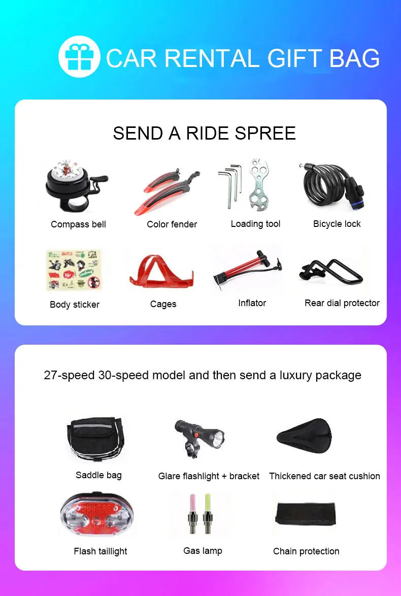 Top Cycling Bicycle Mountain Bike Adult Men and Women One Wheel Off Road Speed Double Shocking Bicycle 2019 New 1 Top Cycling Bicycle Mountain Bike Adult Men and Women One Wheel Off Road Speed Double Shocking Bicycle 2019 New 1