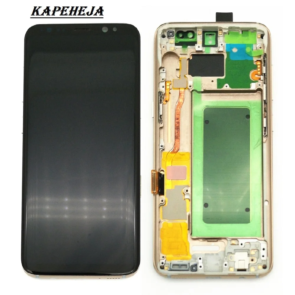Super AMOLED экран 5 8 дюйма/6 2 дюйма для Samsung Galaxy S8 G950 G950F/S8 + Plus G955 G955F ЖК дисплей