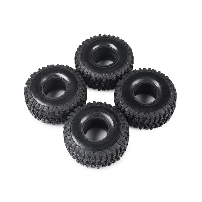 4 шт. 120 мм 1 9 дюйма резиновая Rocks шины/колеса покрышки для 1:10 RC Рок Гусеничный