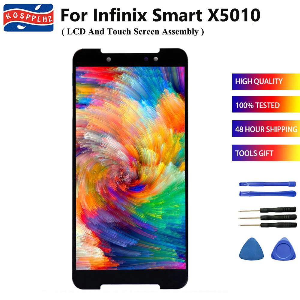 100% протестированный 5 0 дюймовый ЖК дисплей и сенсорный экран для Infinix Smart X5010