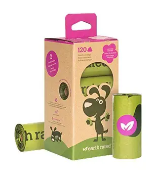 

Bolsas recambio aroma lavanda Earth Rated, 8 rollos x 15 bolsas