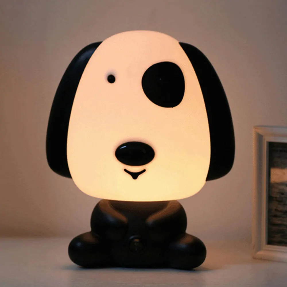 Детский светодиодный ночник с рисунком панды, лампы для спальни, настольные лампы для чтения, теплый подарок на день Святого Валентина