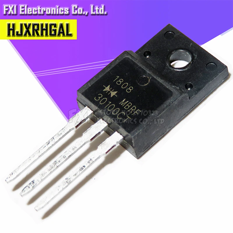 10 шт. MBRF30100CT 30100CT MBRF30100 TO-220F Шоттки и выпрямители 30A 100 в новый оригинальный |