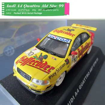 

JADI 1/43 Scale Car Model Toys AUDI A4 Racing Car #10 Diecast Metal Car Model Toy For Collection,Gift,Kids,Decoration