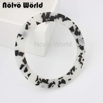 

2-10-20 pieces,Acetic acid material high level 12cm thin round ring handle bag purse handles new arrive