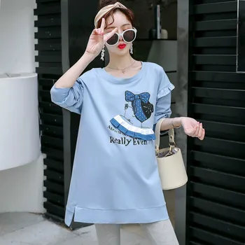 

Free shippingmaternity tops plus size maternity shirt pregnancy t shirt women's clothes casual tees tshirt dress