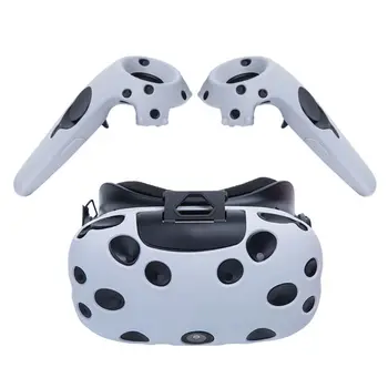 

Protective Cover Silicone Controller Handle Case Anti-Slip Shockproof Shell Game Accessories for HTC Vive Headset VR L41F