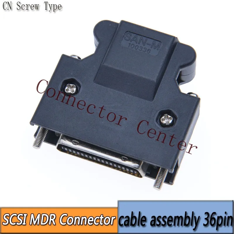 

MDR Cable Connector male 36-Pin Compatible with 3M SCSI CN Connector 10336 10136