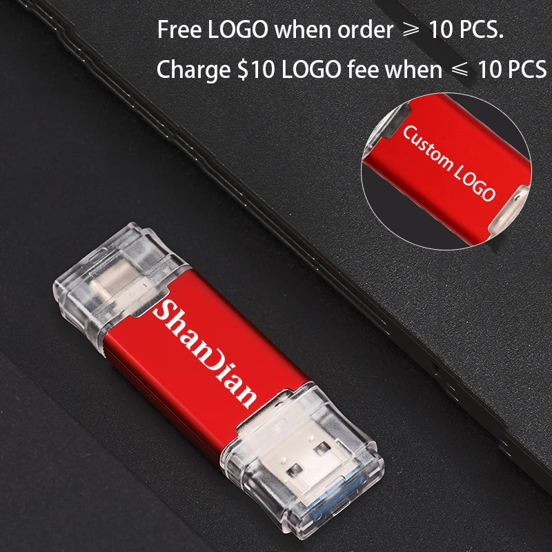 Флэш накопитель USB type C 10 шт.|USB флэш-накопители| |