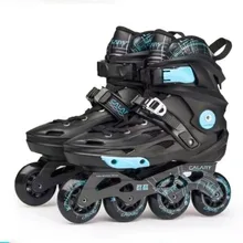 Весна Inline Профессиональный Взрослый слалом Единорог кататься на коньках обувь Регулируемая моющаяся щетка уличная PU колеса Adulto