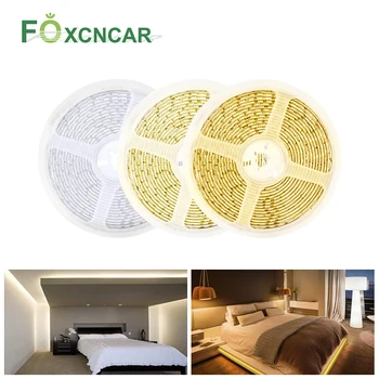 

DC12V 5054 LED Strip Light Kitchen Bedroom Lighting 2835 SMD LED Light Flexible Tape For Closet Bookshelf TV Backlight Cama LED