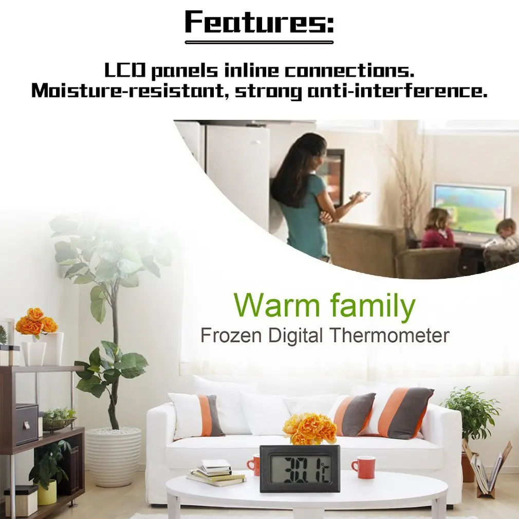 Рисунок 2 - TL8009 ЖК-дисплей цифровой термометр