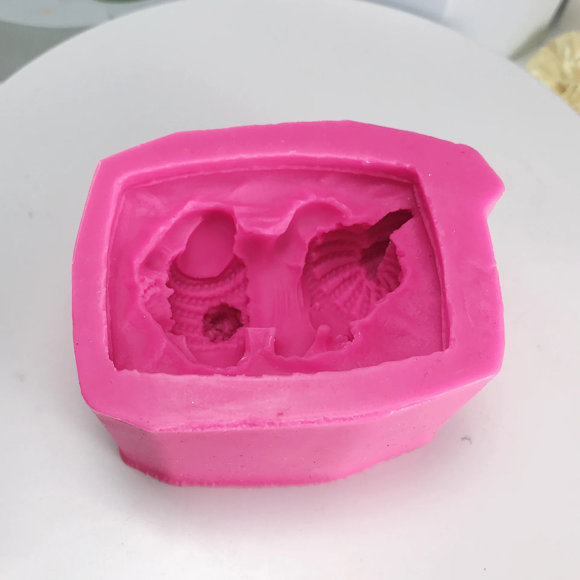 Новое поступление дизайнерские Детские Силиконовые 3d формы Шоколадные